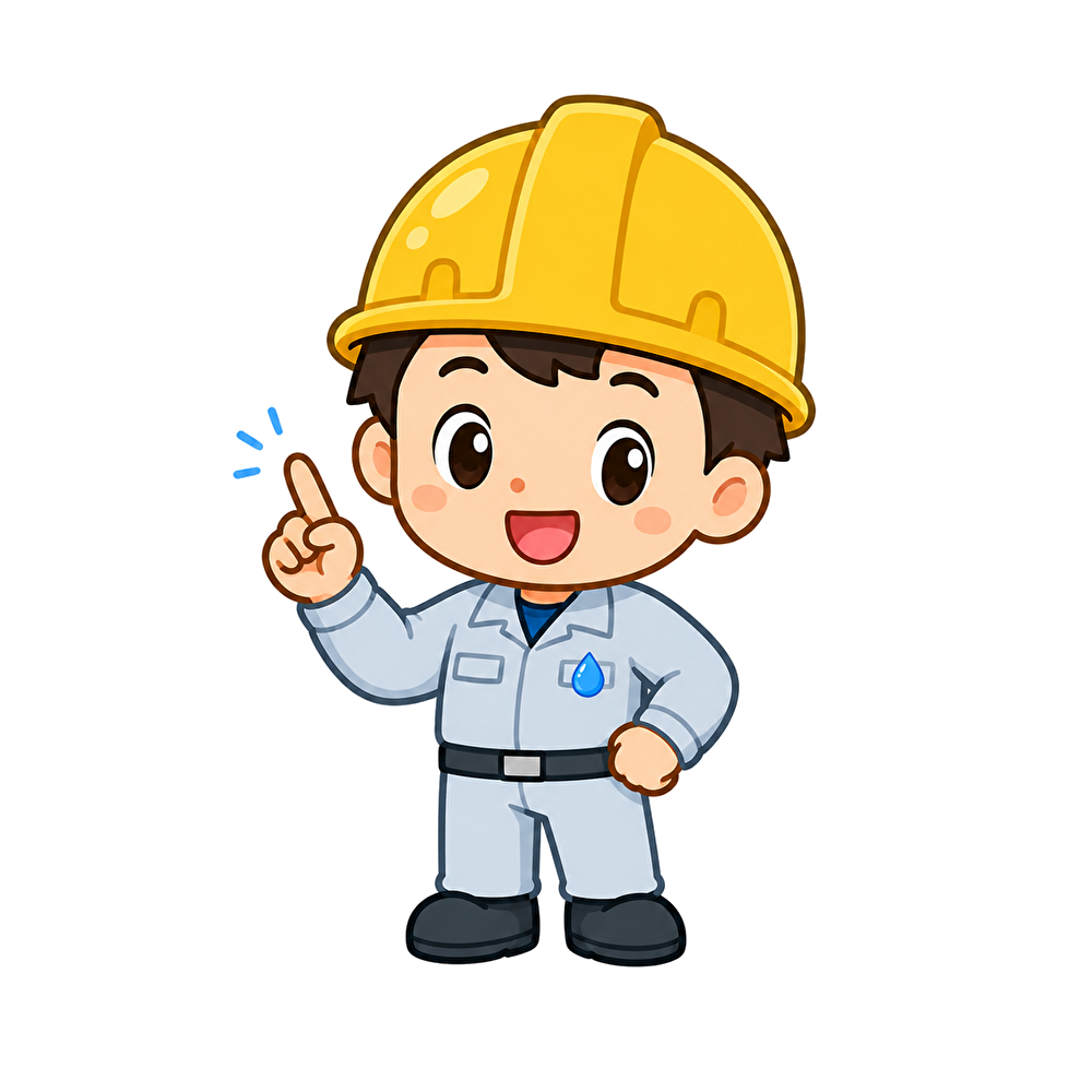 配管工事のイラスト