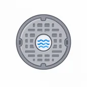 下水道のイラスト